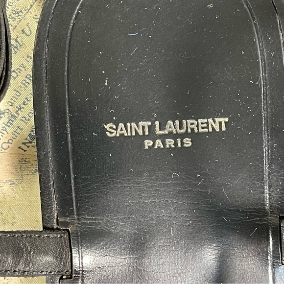 Saint Laurent Paris made in Italy tie up greek sandals - Picture 9 of 10